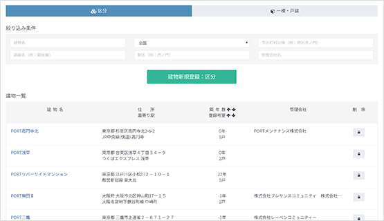 物件管理 イメージ